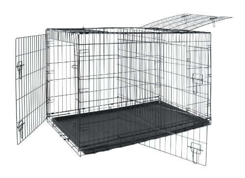dogs with abs allmax 3 door folding metal crate with abs tray and divider medium black k9 crates dogs with abs allmax 3 door folding metal crate with abs tray and divider medium black k9 crates