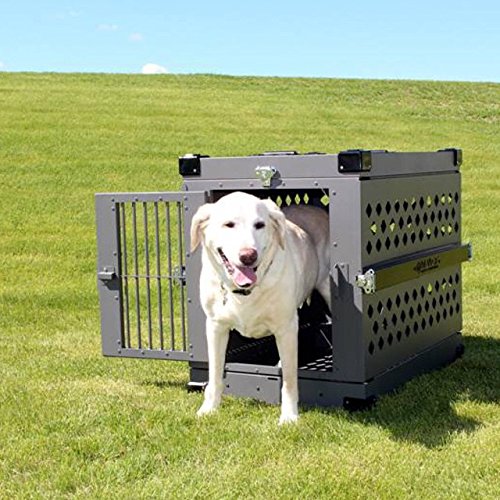 Impact Case Collapsible Dog Crate XLarge (Gray) K9 Crates